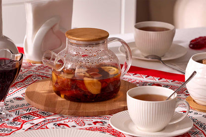 Teapot, 900ml, heat-resistant glass