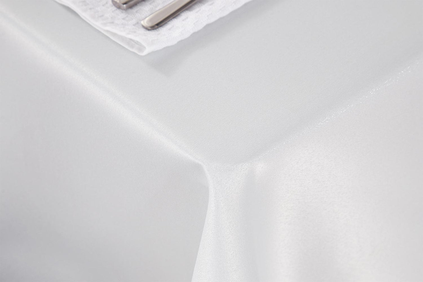 Tablecloth, 150x180 cm, polyester, white