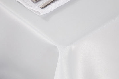 Tablecloth, 150x180 cm, polyester, white