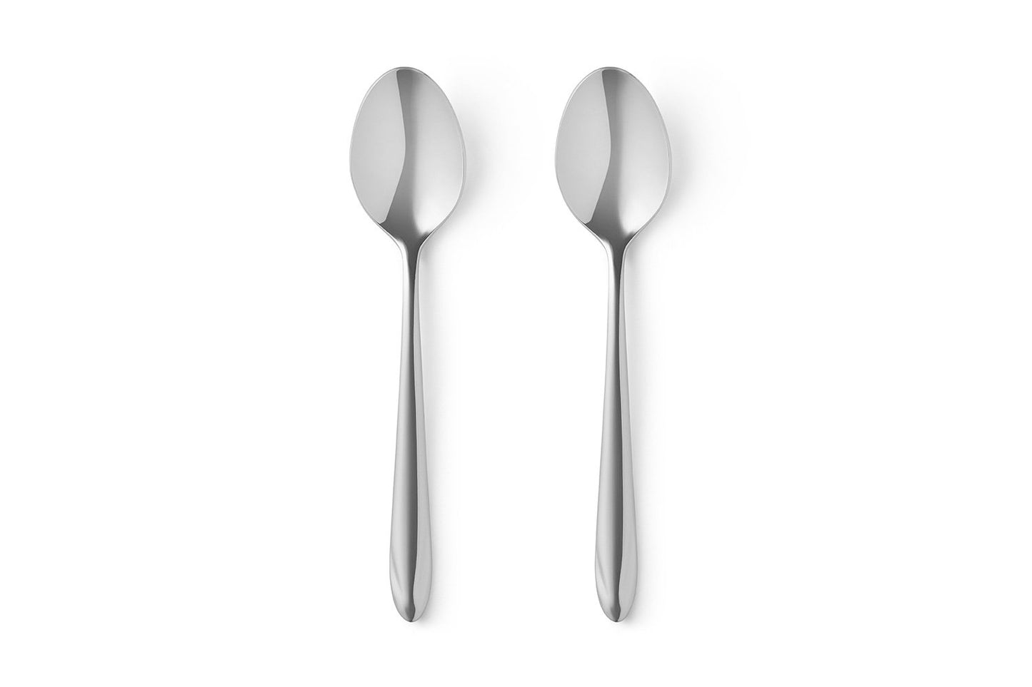 Set of 2 spoons, steel