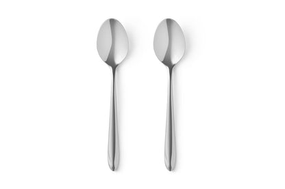 Set of 2 spoons, steel