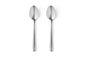 Set of 2 teaspoons, steel