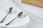 Set of 2 spoons, steel